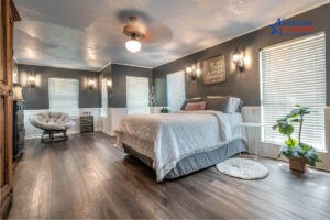 Bedroom vinyl flooring | All American Flooring